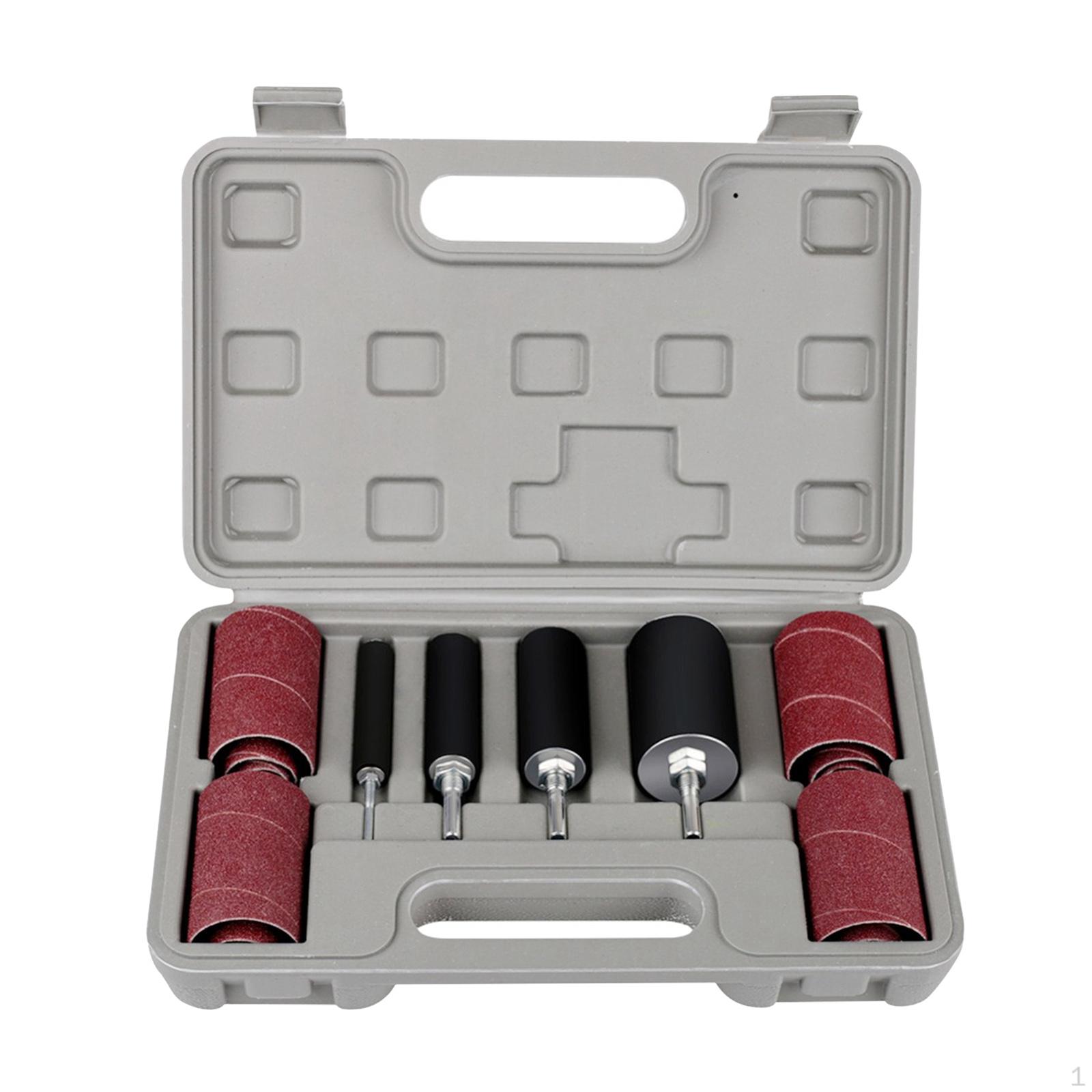 

20/25 PCS Sanding Drum , Fits Any Drill,for Rotary Tools, Die Power Drills, Carpenters, A 20pc