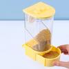 Plastic Parrots Food Holder Automatic Bird Feeder Hanging food Dispenser for Bird Cage Minimizing Waste for Small Birds