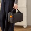 Große japanische Bento-Tasche - Isolierte Lunchtasche mit verdickter Folie, tragbare Handtasche für die Arbeit