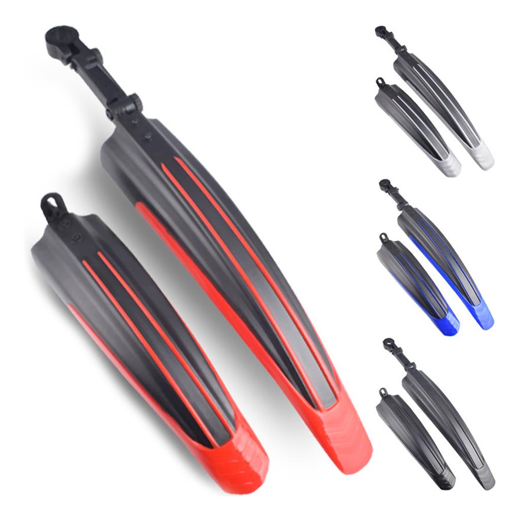 Adjustable Bicycle Fenders Full Cover Thicken Widen Fenders Rain Protection for Mountain Road Bike