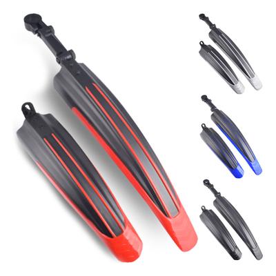 Adjustable Bicycle Fenders Full Cover Thicken Widen Fenders Rain Protection for Mountain Road Bike
