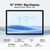 DOOGEE U13 Android 16 Tablet 13 inch Tablets, 32GB RAM+256GB ROM(2TB TF), 11000mAh Tablet with Keyboard Mouse Pen Case