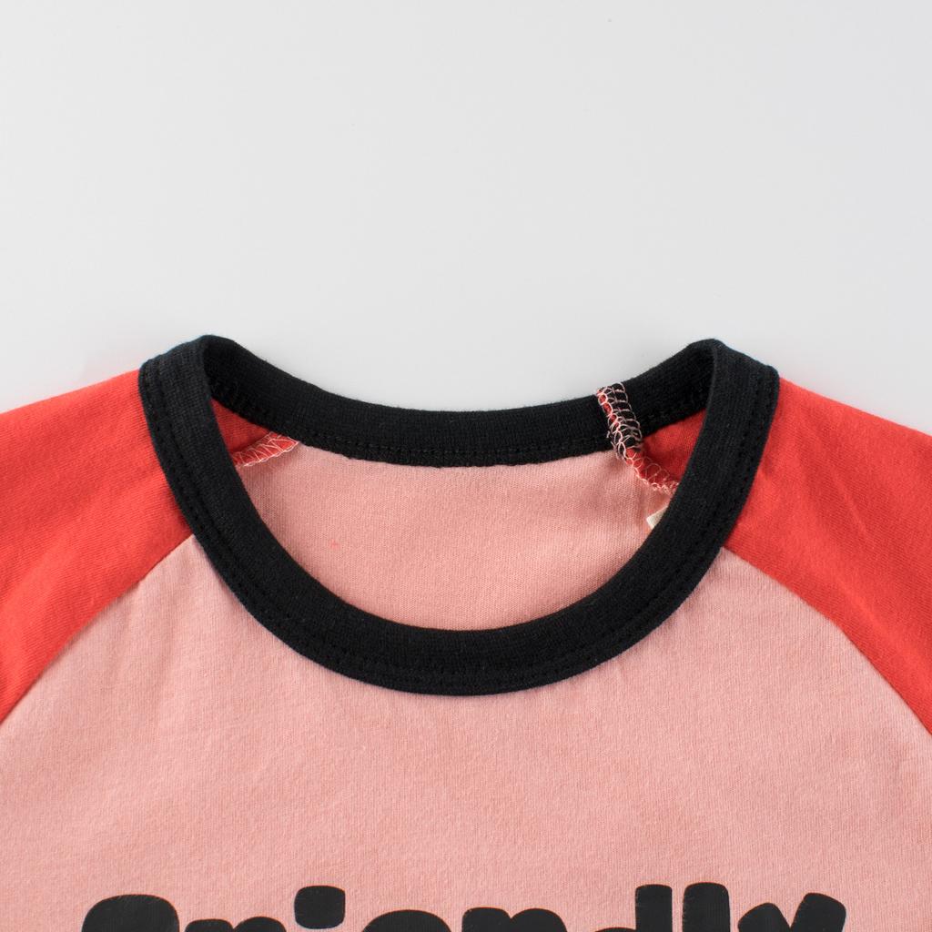 Children's Clothing Children's Short-Sleeved T-shirt Bottoming Baby Girl Little Bear Cartoon Clothes
