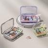 4/7 Grids Pill Box Organizer Food Grade PP Travel Pill Container Medicine Storage Case  For Travel