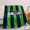 1 Stück Seahawks-Print Flanelldecke, Hohe Qualität, Bequem für alle Jahreszeiten, Heimdekoration, Wärme und Komfort, Perfekt für Geschenke