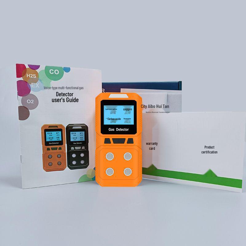 Portable Multifunctional Gas Detector - Four-in-One Industrial Analysis Alarm