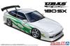 Aoshima Bunka Kyozai The Tuned Car Series Nissan URAS RPS13 180SX Plastic Model Kit 1/24 No.98 '96 Ver.2 (Automobile)