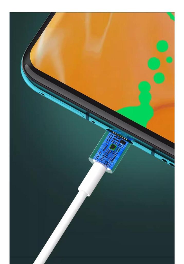 Compatible with OPPO R17/Reno/FindX/K5/K3/K7/A11/A72 Fast Charging Data Cable