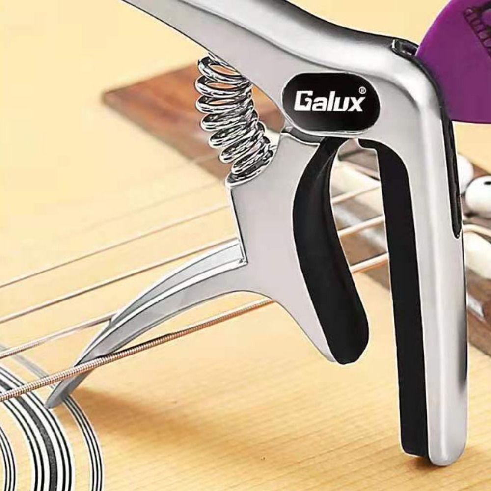 Metal Metal Guitar Capo Tone Adjust Quick Change Clip Guitar Guitar Tuning Clamp Bass
