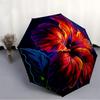 1pc Floral Bloom Automatic Open/Close Umbrella Compact Folding Umbrella, All-Season Portable Umbrella for Women/Men F1124064