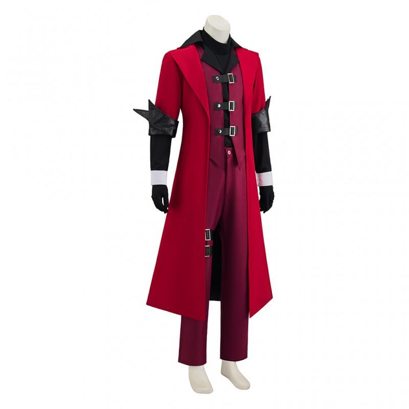 Devil May Cry Anime Płaszcz Dante Czerwony Trencz Kostium Cosplay Halloween