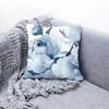 Painted Blue Print Creative Cushion Cover Premium Comfort Reversible Pillow Cove -Two in One Design for Any Room & Car Interior