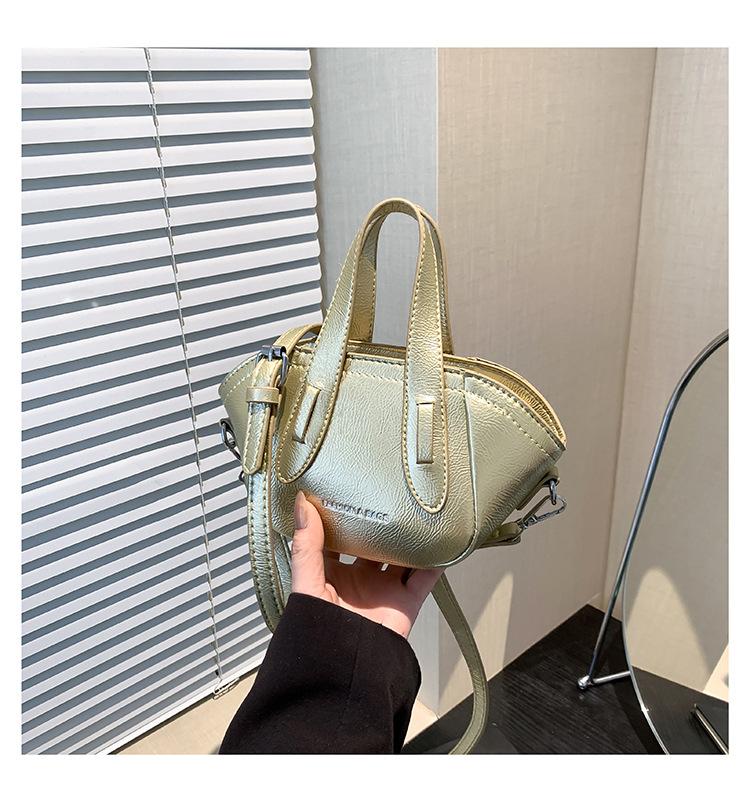 

Нишевая маленькая сумка на одно плечо, сумка-мессенджер, женская новая, ретро, универсальная, повседневная сумочка, высокая ценность золотой