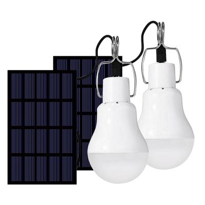 Portable 150lm 12 Led Solar Energy Charge Light Bulb Camping Emergency Lamp