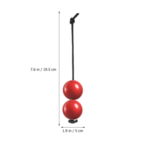 Alasum Pachika Asalato Percussion Instrument, 2-Piece Set, Includes Shaker, Folk Percussion Instrument, and Rhythm Ball