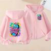 Dünne Jacke Frühling My Little Soda Pop Reißverschluss Hoodie Kinder Streetwear Kinder Hoodie Reißverschluss Sweatshirt Mädchen Jungen Kapuzenpullover