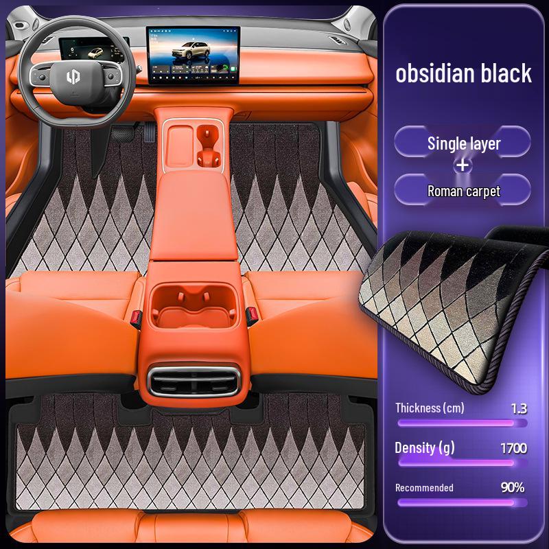 Eco-Friendly, Double-Layer, Fully Enclosed Floor Mats for Leapmotor C10.