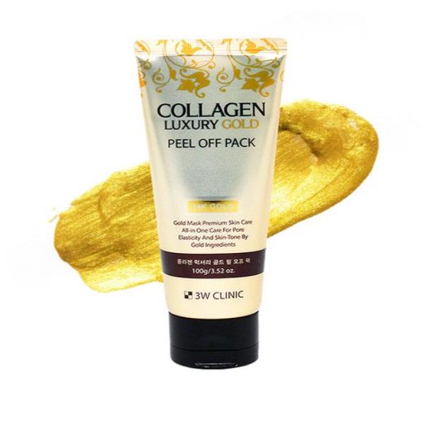 3w Clinic Masque Peel-Off Or de Luxe au Collagène 100g (3 Options)