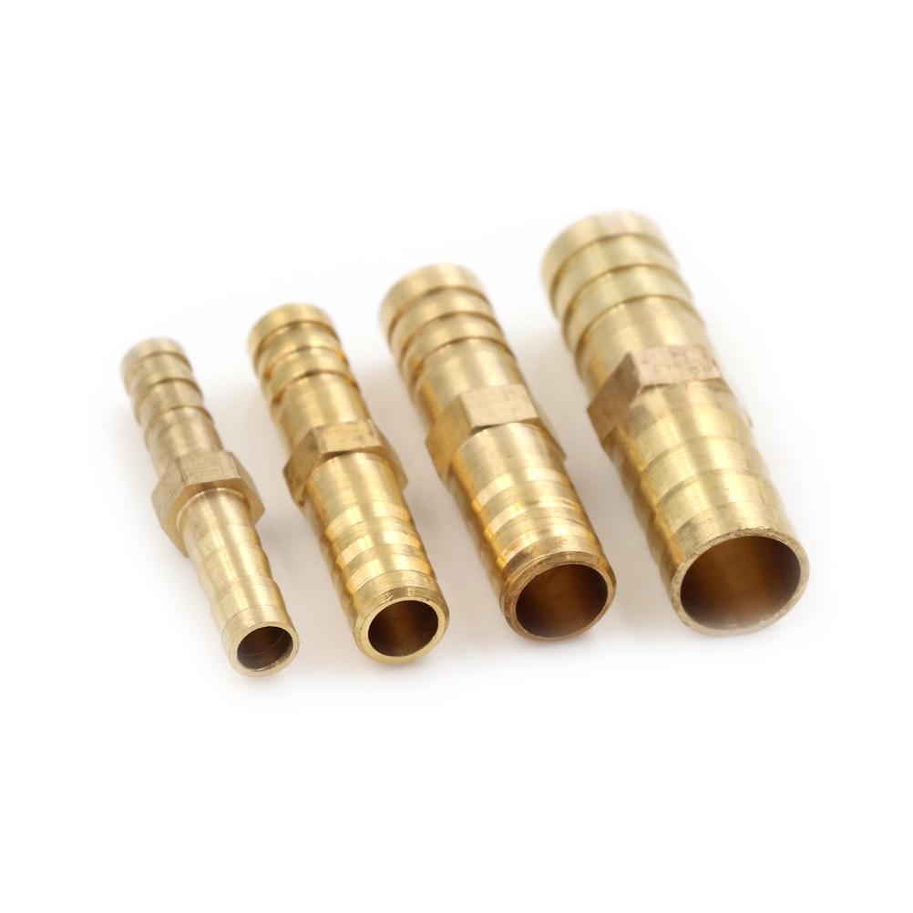 5 stk. rett slangeskjøter med piggkobling Luftdrivstoff Vannrør Gassrør