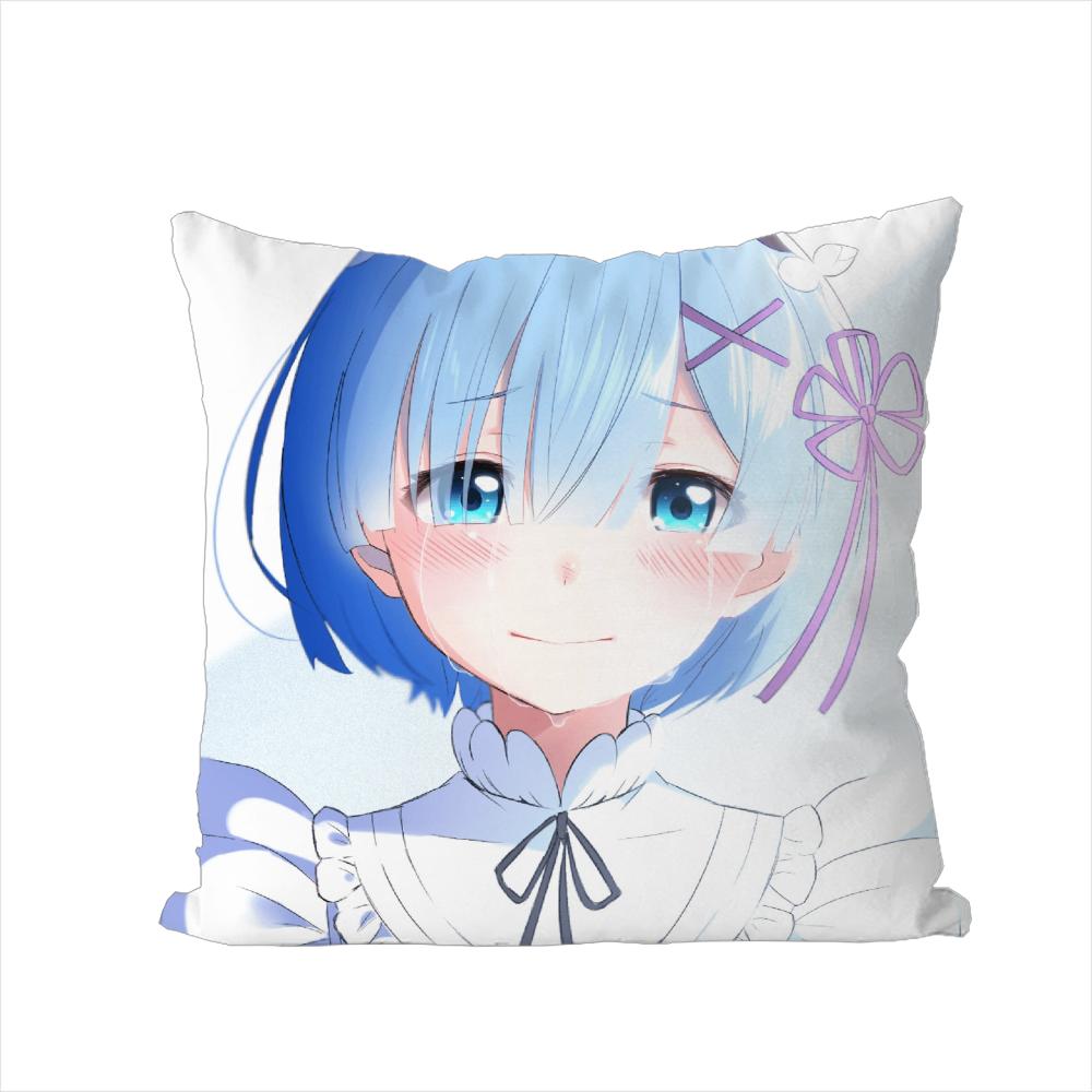 

SEXY REM Pillow Case For Car Sofa Decorative Home Doublesided Print Plush Square Throw Pillow Cushion Cover 30x30cm