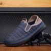 Winter Herren Freizeitschuhe Slipper Lazay Schuhe Outdoor Weichsohlige Bequeme Rutschfeste Low-Top Loafer Schuhe Herren 2 Tragemöglichkeiten