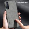 Luxus PU Ledertasche Für OPPO Reno 3 4 Pro 5G Reno3 Reno4 Abdeckung Matte Silikon Telefon Fall Für OPPO Finden X2 Pro X3 Lite X2 Neo
