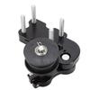 Motorcycle Chain Adjuster Tensioner High Strength Metal Black Universal for Cruiser Motorcycle ATV