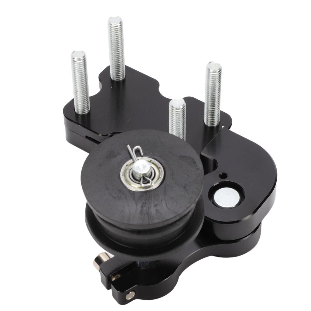 Motorcycle Chain Adjuster Tensioner High Strength Metal Black Universal for Cruiser Motorcycle ATV