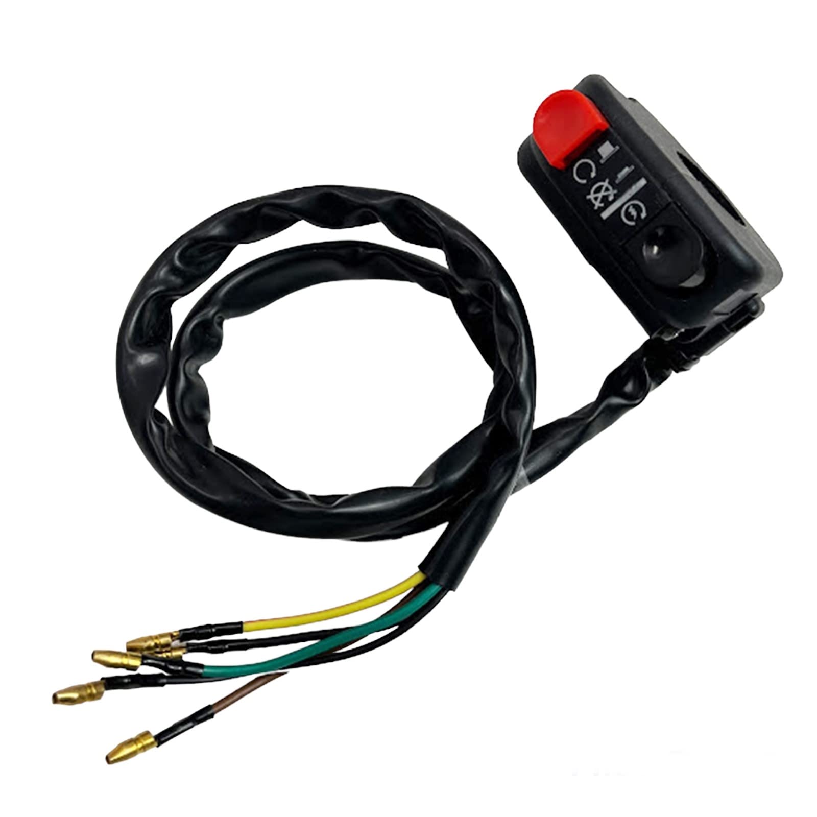 

Motorhead Тонкий блок переключателей Переключатель для велосипеда Правый переключатель Аварийный выключатель Кнопочный переключатель Общего назначения Вкл/Выкл