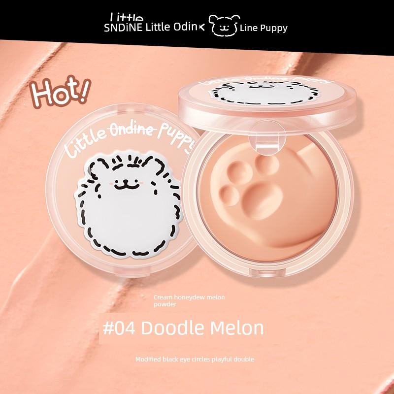 Little Odin Line Art Puppy Blush Cream L