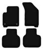 BASIC Black Velour Floor Mats For: Fiat Freemont Crossover (2011-2016)