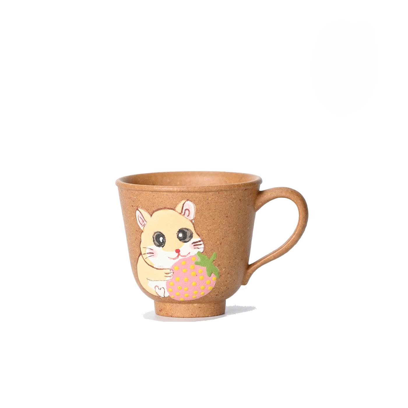 

100ml Yixing Purple Sand Section Clay Mouse Teacup Boutique Tea Bowl Set Of Cups Tea-tasting Smelling Cup Chazhan Master Cups