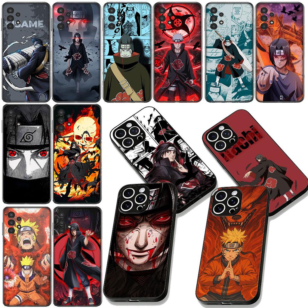 KISAME Akatsuki Narutos Uchiha Itachi Phone Cover for Samsung Galaxy S22 S21 S20 FE Ultra Plus A35 A36 A37 A33 A34 A04 A71 Case