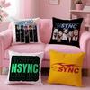 Pop Nsync Kissenbezug Kissenbezug Set 4 Stück 50X50 45X45 40X40 Kissenhülle Dekorativ Sofa Heimdeko