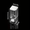 Bathroom Transparent Soap Dispenser Manual Press Soap Dispenser with Holes Wall-mounted Non-marking Disinfection Bottle