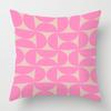 Pillow Cover With Zipper Closure Ins Style Geometric Abstract Cushion Cover - Modern Decorative Pillow Cover For Sofa Bed