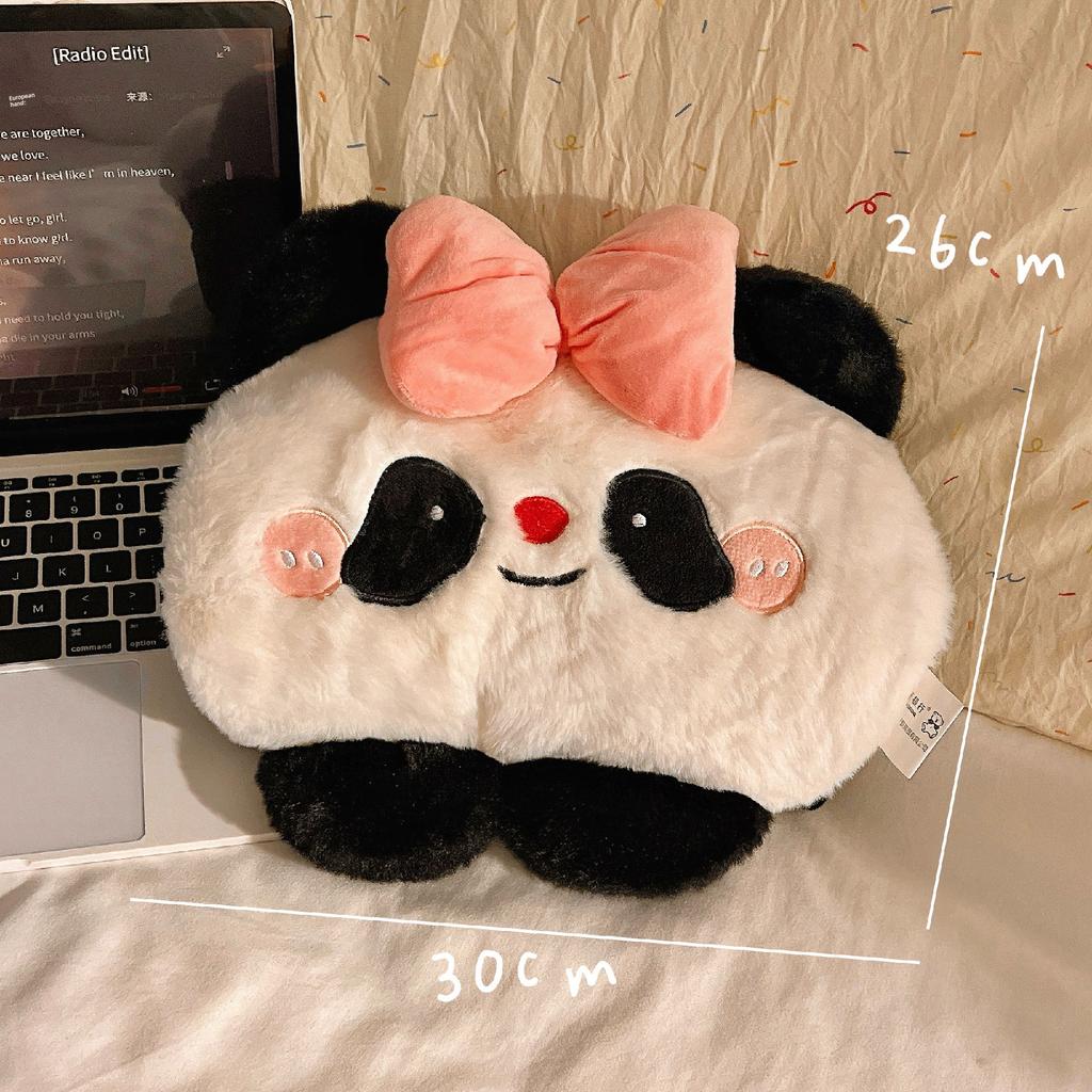 Kitten Hot Water Bag Can Be Inserted Flashlight Hot Water Bag Charging Explosion-Proof Hand Warmer Electric Warming Hand Warmer Stuffed Hot-Water Bag