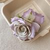 Ponytail Clip Rose Hair Clip Peony Flower Large Shark Clip Cute Flower Hair Claw  Daily