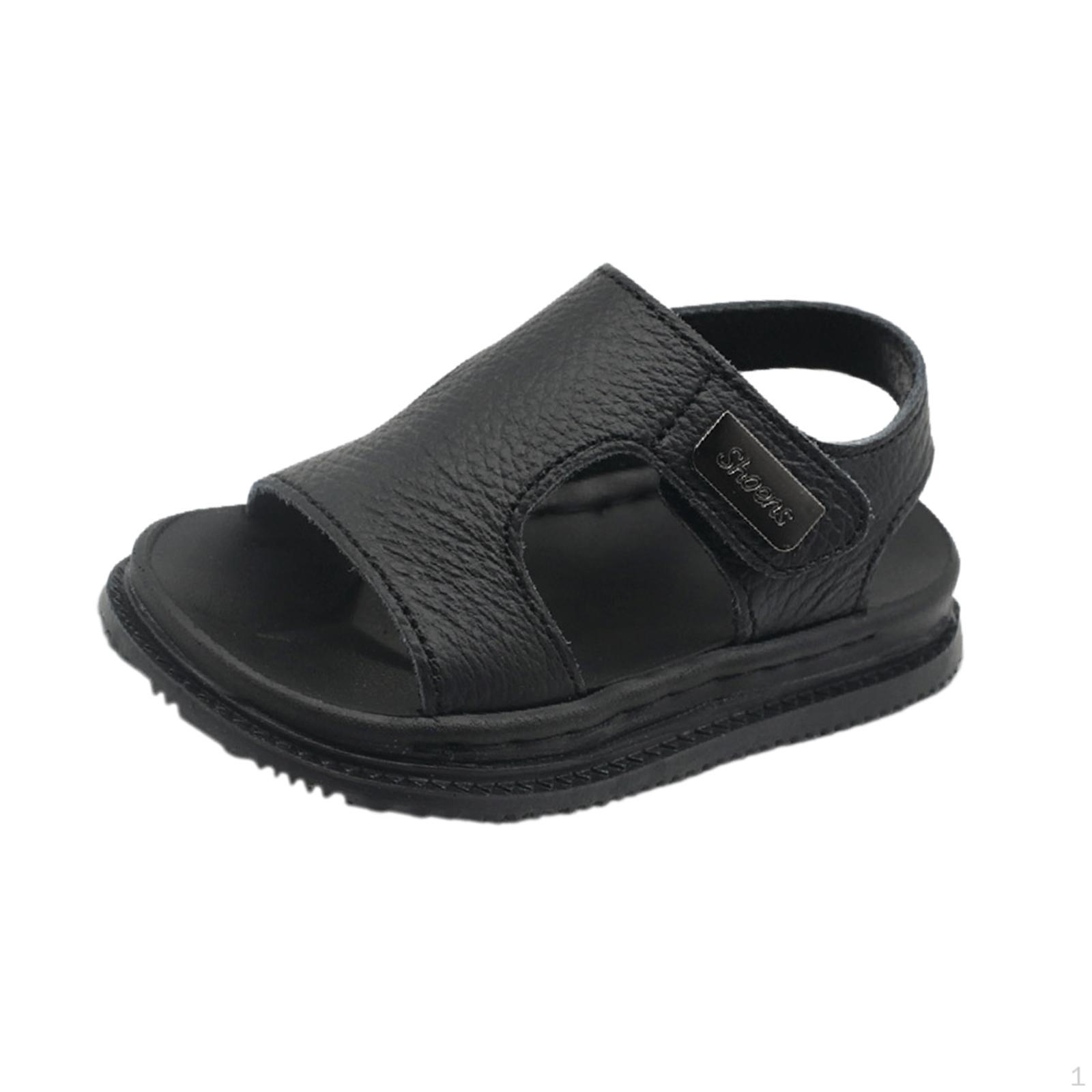 

Children Sandals Boys Shoes Lightweight Summer Athletic Sport Black 21
