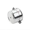 1Pcs Kitchen Timer Stainless Steel 60 Minutes Mechanical Timer Kitchen Cooking Countdown Reminder Time Manager Outdoor Tableware