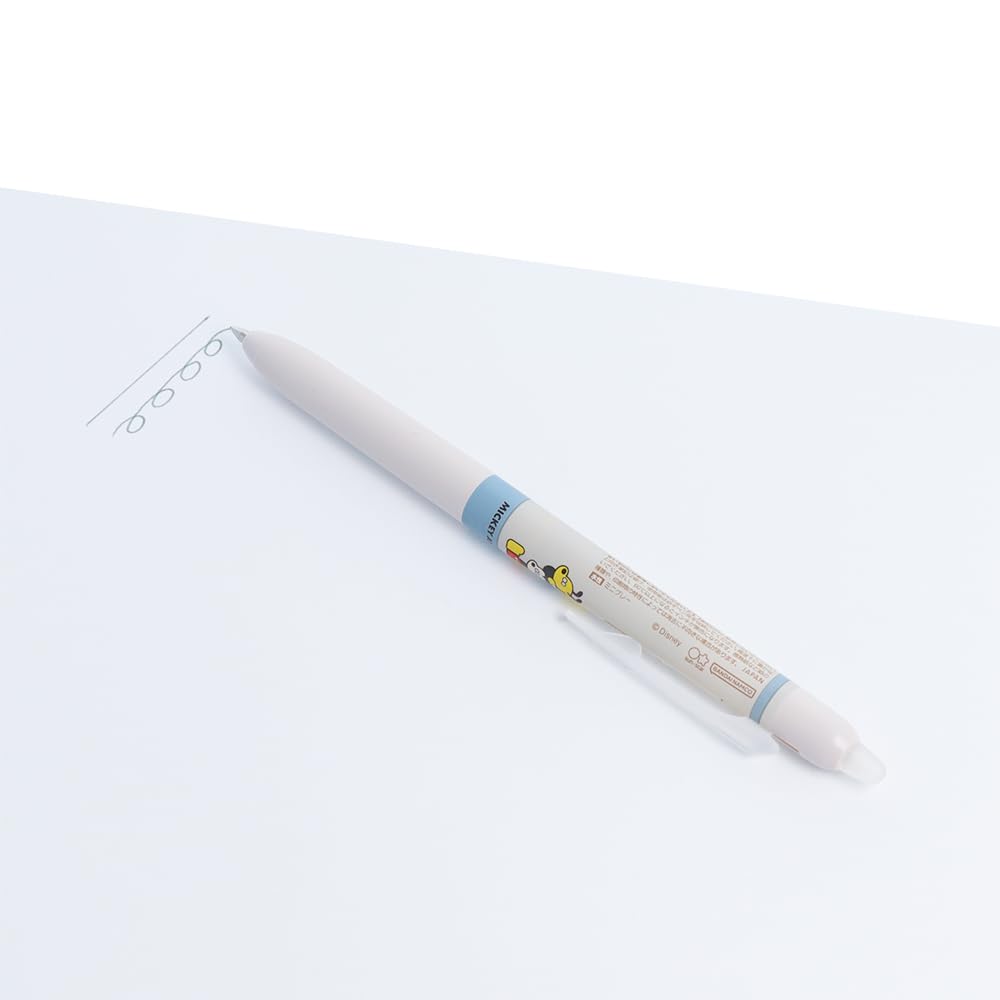 Sunstar Stationery Disney FriXion Ballpoint FriXion Seiji Matsumoto x Disney Mini S4657527 Pen, Waai, Standard, Gray,