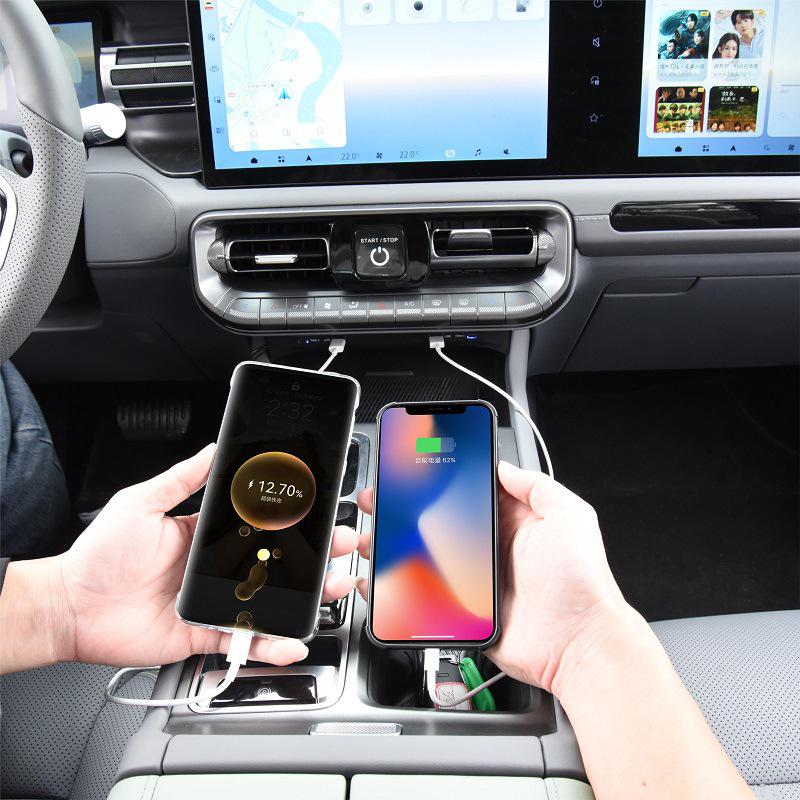 Peking BJ40 Dokovací stanice pro nabíjení USB centrálního ovládání s funkcí chytrého rychlého nabíjení