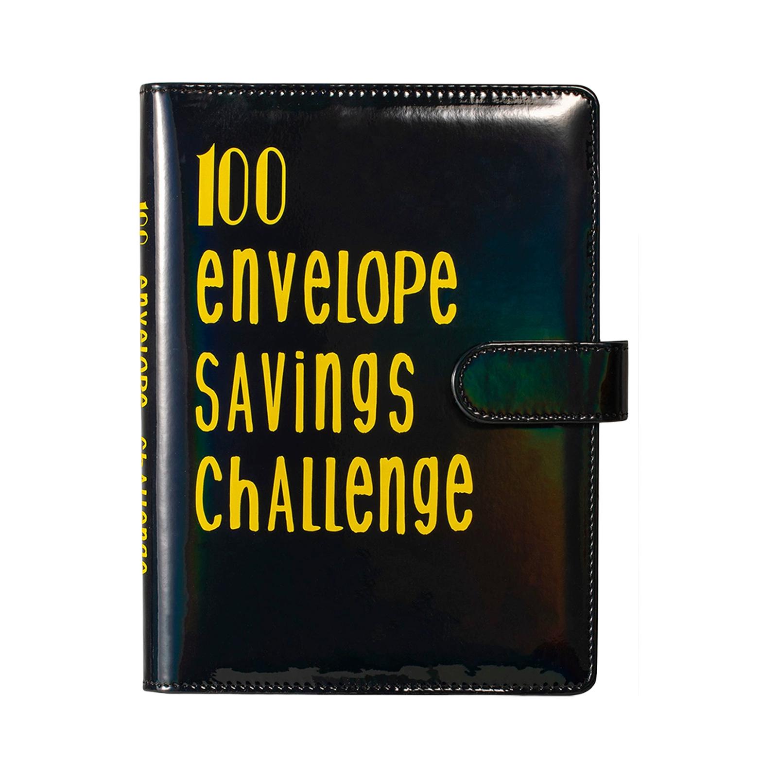 Couple 100 Day Money Saving Challenge-Book With Loose Leaf Design And Cash Saving Tool
