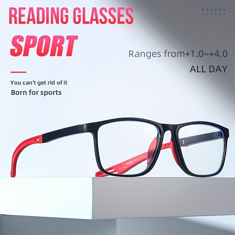 Men's and Women's Sports Reading Glasses Super Light and Flexible Reading Glasses Perfect Combination of Sports and Fashion