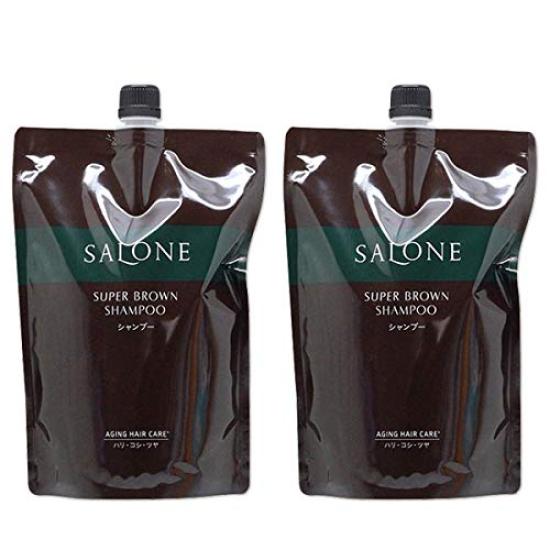 

Pacific Products Salone Super Brown Шампунь 800 мл Сменный блок x 2 комплекта