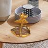 Waterfall Incense Burner Flower Shape Brass Backflow Incense Burner Decorative Aromatherapy Ornament Aesthetic Home Decoration