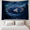 Timberwolves Logo Quick-Dry Tapestry Hanging for Bedroom,Livingroom, Playroom,Decor Art Room Wall Tapestry Holiday and Birthday Gifts