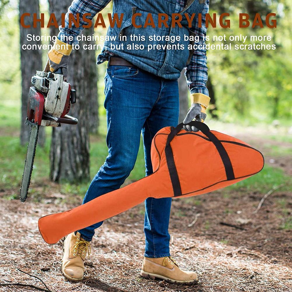 Chainsaw Tote Chainsaw Bag Garden Power Tool Parts 1 Pcs Adjustable Strap Oxford Cloth 14\" And 16\" Brand New