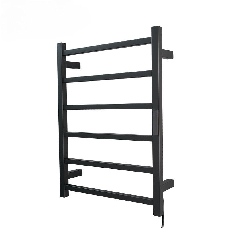 Electric Heating Timed Towel Drying Rack Household Bathroom Intelligent Electric Towel Rack Homestay Hotel Carbon Fiber