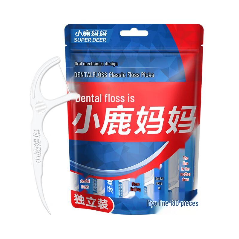 Deer Mama Individually Wrapped Dental Floss Picks